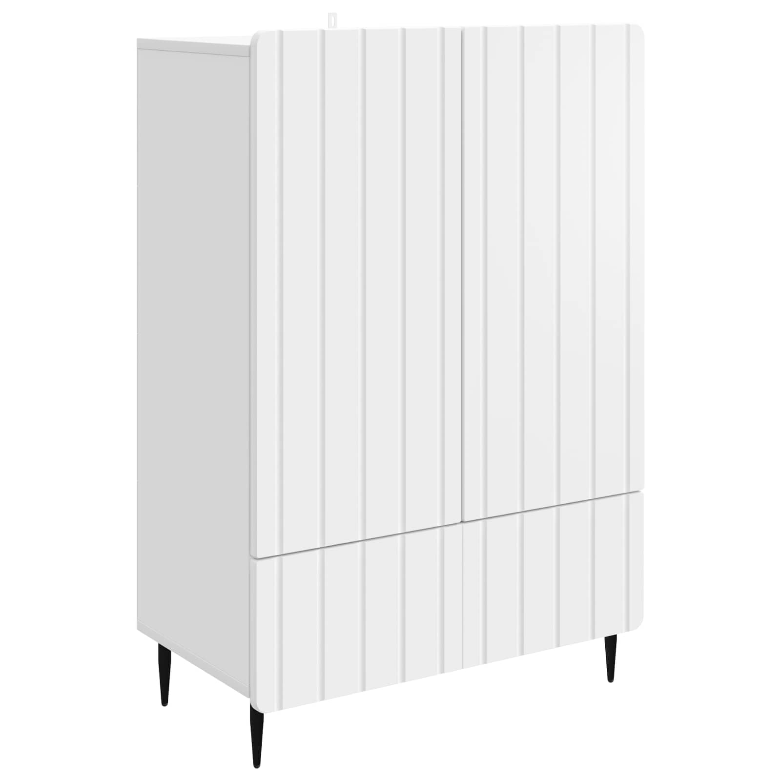 vidaXL Aparador 66 x 34,5 x 97 cm Madera de Ingeniería Multicolor