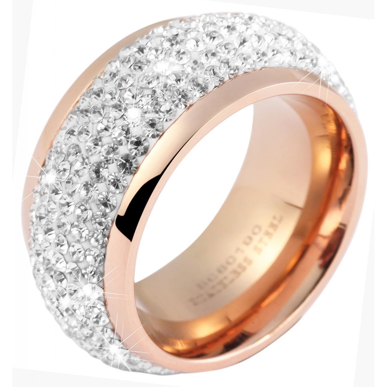 Akzent® Anillo Feminino em Aço Inoxidável – Tam.58 – 0190