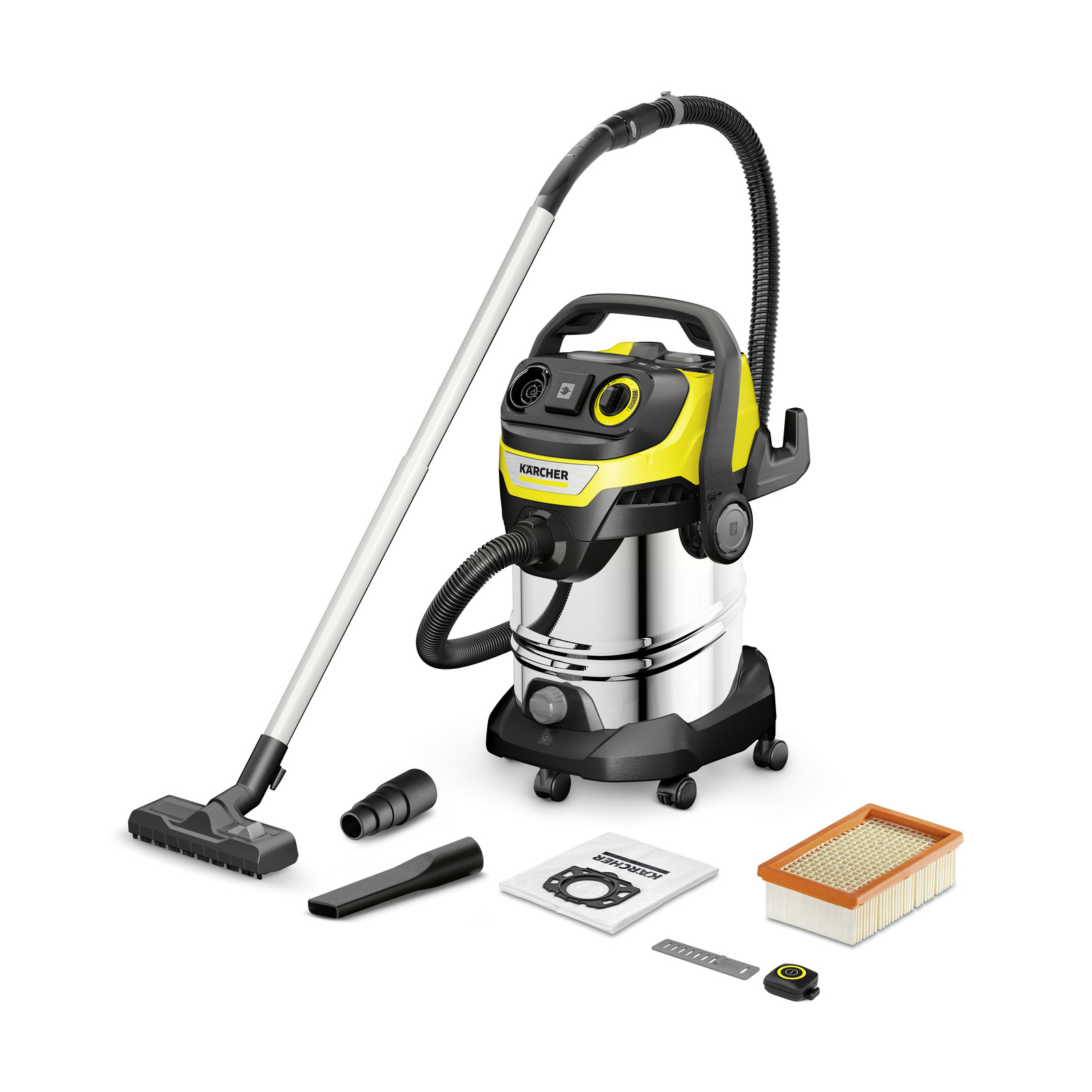 KARCHER 1.628-385.0 - Aspiradora para suciedad sólida y líquida WD 7 Control P S 30/6/35/T