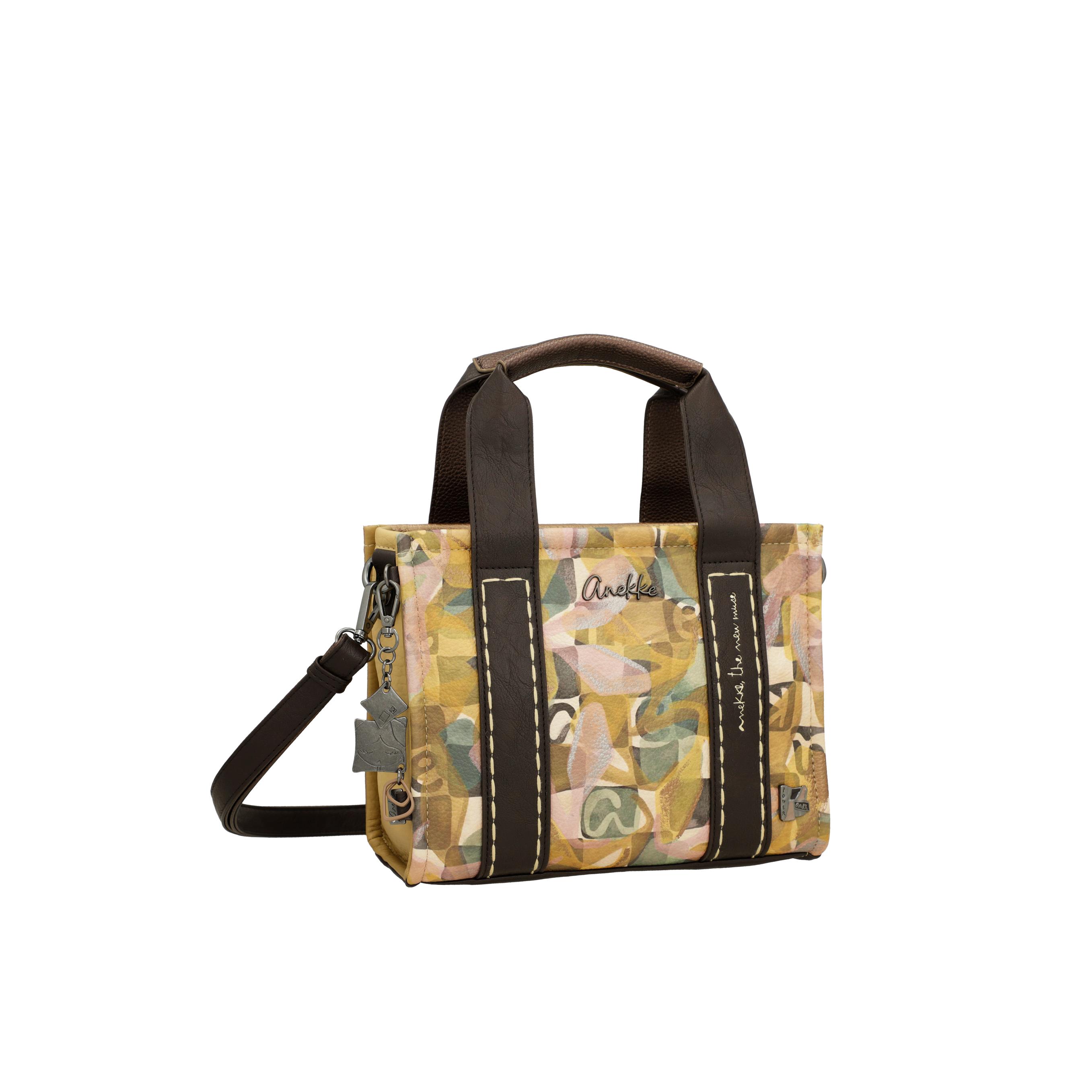 Bolso con dos asas de mano Bloom - Anekke Muse - Asa bandolera regulable y extraíble - Cierre de cremallera - Ref. 42721-168 - Mide 26 x 20 x 10 cm