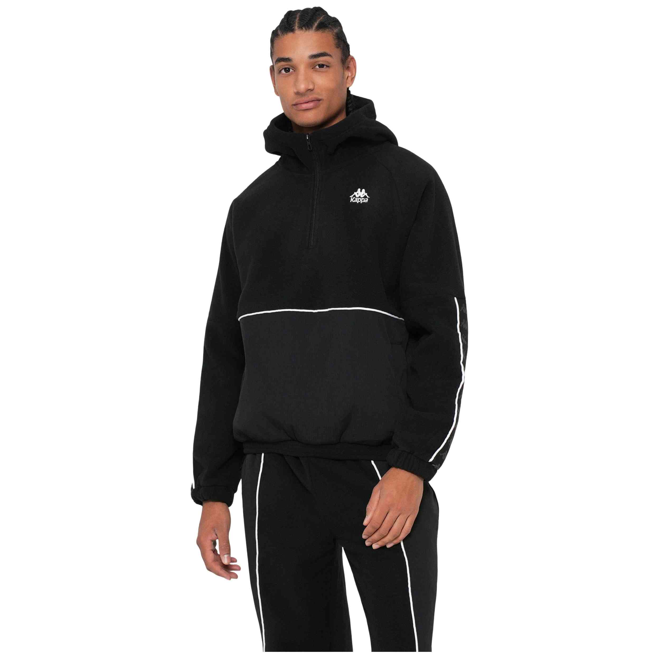 Sudadera Con Capucha Kappa para Hombre en color Negro
