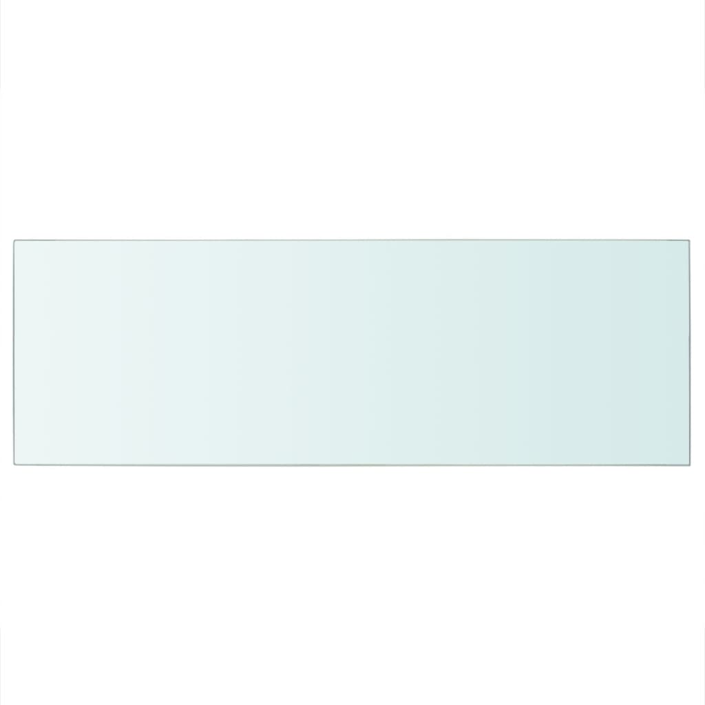 Vidaxl Estantería con Panel de Vidrio Transparente 70x25 Cm - Juego de 1 o 2 - Mueble de Almacenaje - Oficina, Estudio, Sala de Estar, Dormitorio