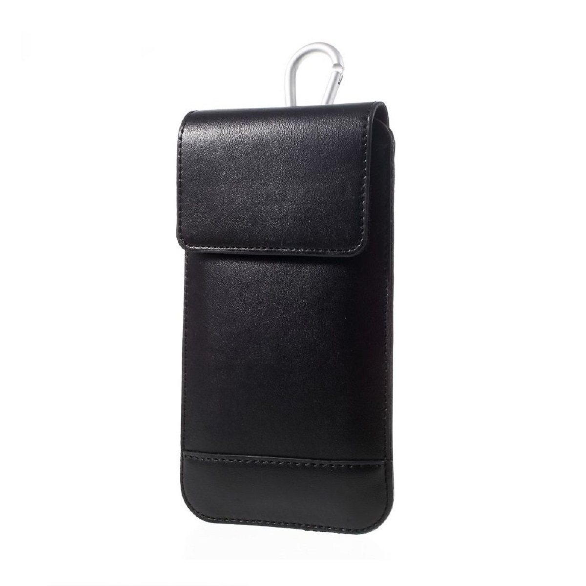 para ZTE Axon 40 SE (2022) Funda Estuche Cinturon Vertical Doble Bolsillo - Negro