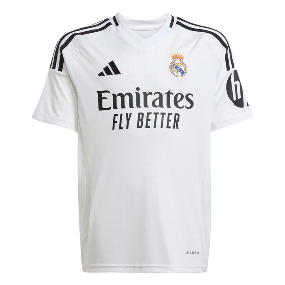 Camiseta Adidas Real Madrid Junior Blanca Jx2139