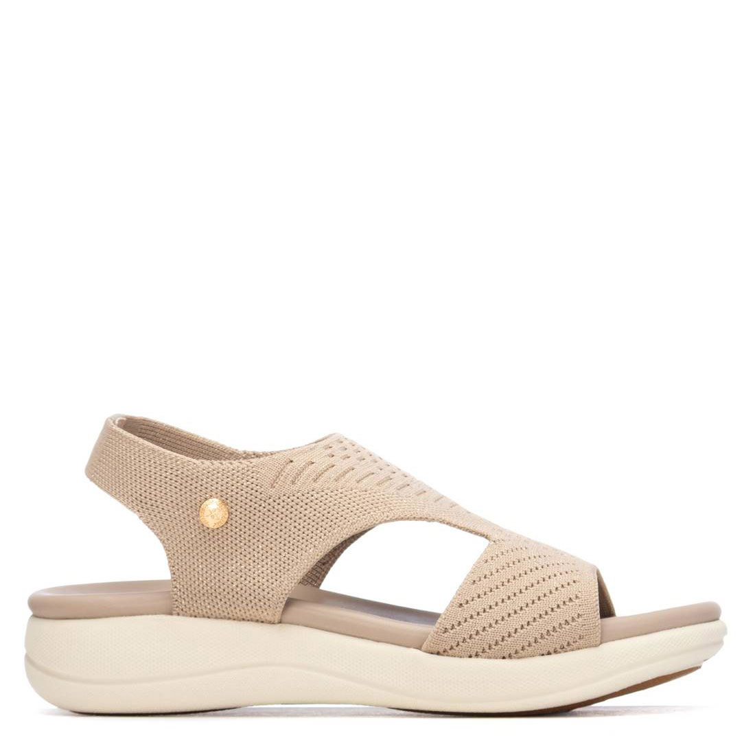 Xti Sandalia de mujer 145154- BEIGE , para Mujer