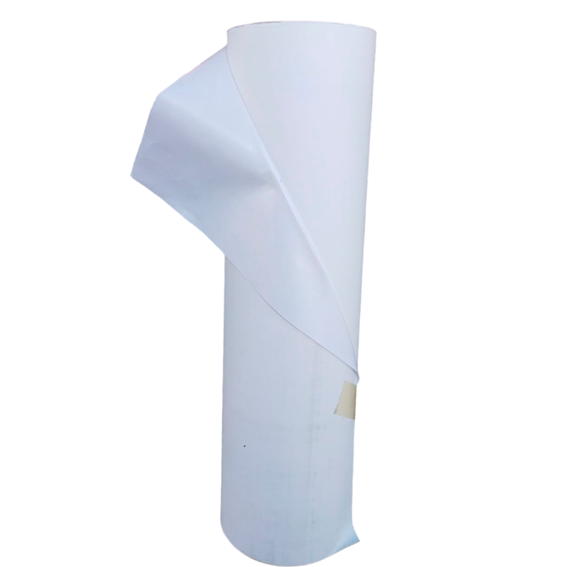 Dronpaper - Bobina de Papel Blanco + Plástico de 90- 120 Cm. Ancho y 100 ML. - Limpieza de Jaulas - Higiénico - Impermeable