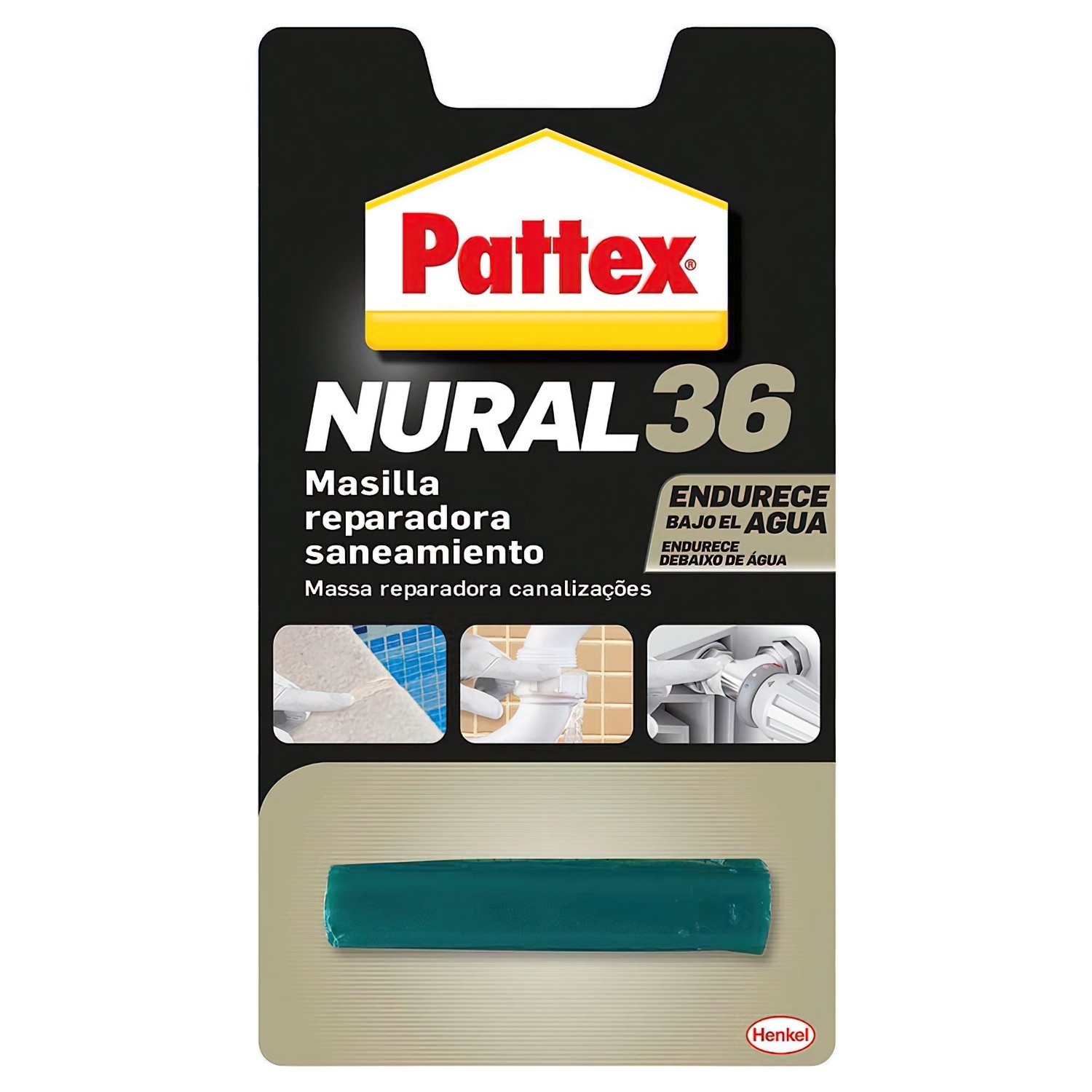 SANCO STORE - PATTEX Nural- 36 Blanco (1 Pastilla 48 gr.)