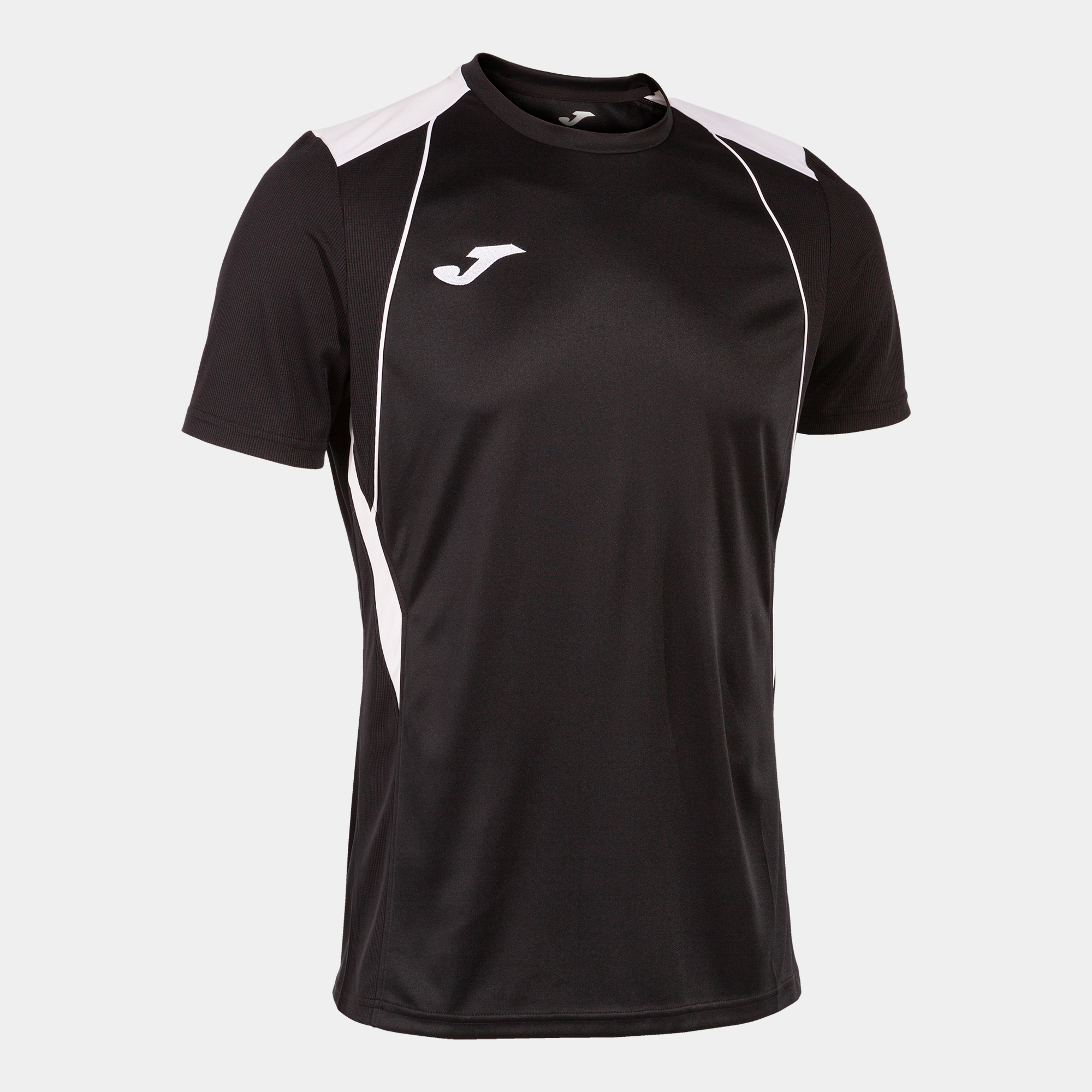 JOMA CAMISETA MANGA CORTA CHAMPIONSHIP VII NEGRO BLANCO Talla 4 (6XS) Niño Junior