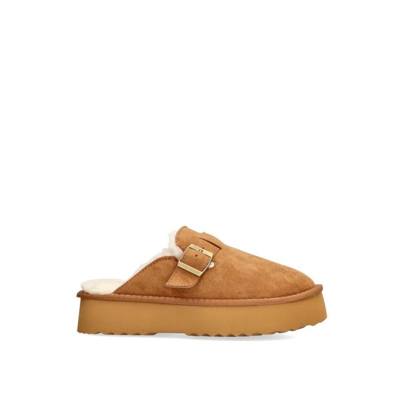 Zueco Ugg Xti - Mujer - Suela Doble - Modelo 143503 - Color Camel