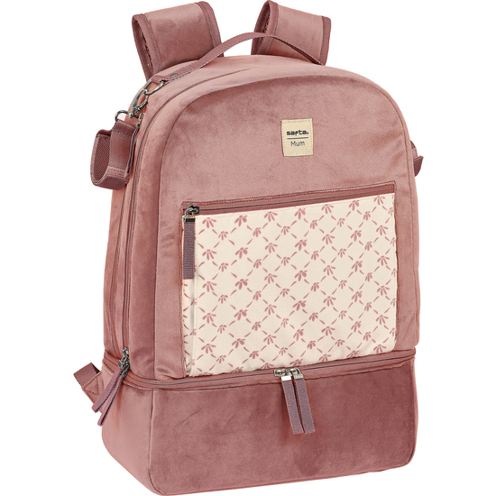 SAFTA SAFTA ACCESORIOS BEBE "MARSALA" MOCHILA ACCESORIOS BEBE SAFTA ACCESORIOS BEBE "MARSALA" - Mochila Diseño Único y Licencia Oficial Made - Mochila Hombreras Acolchada y Espalda Ergonómica