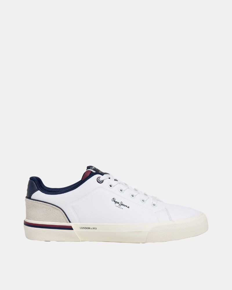 PEPE JEANS PMS300011 KENTON CAMPUS M Zapatillas Bajas Hombre Blanco