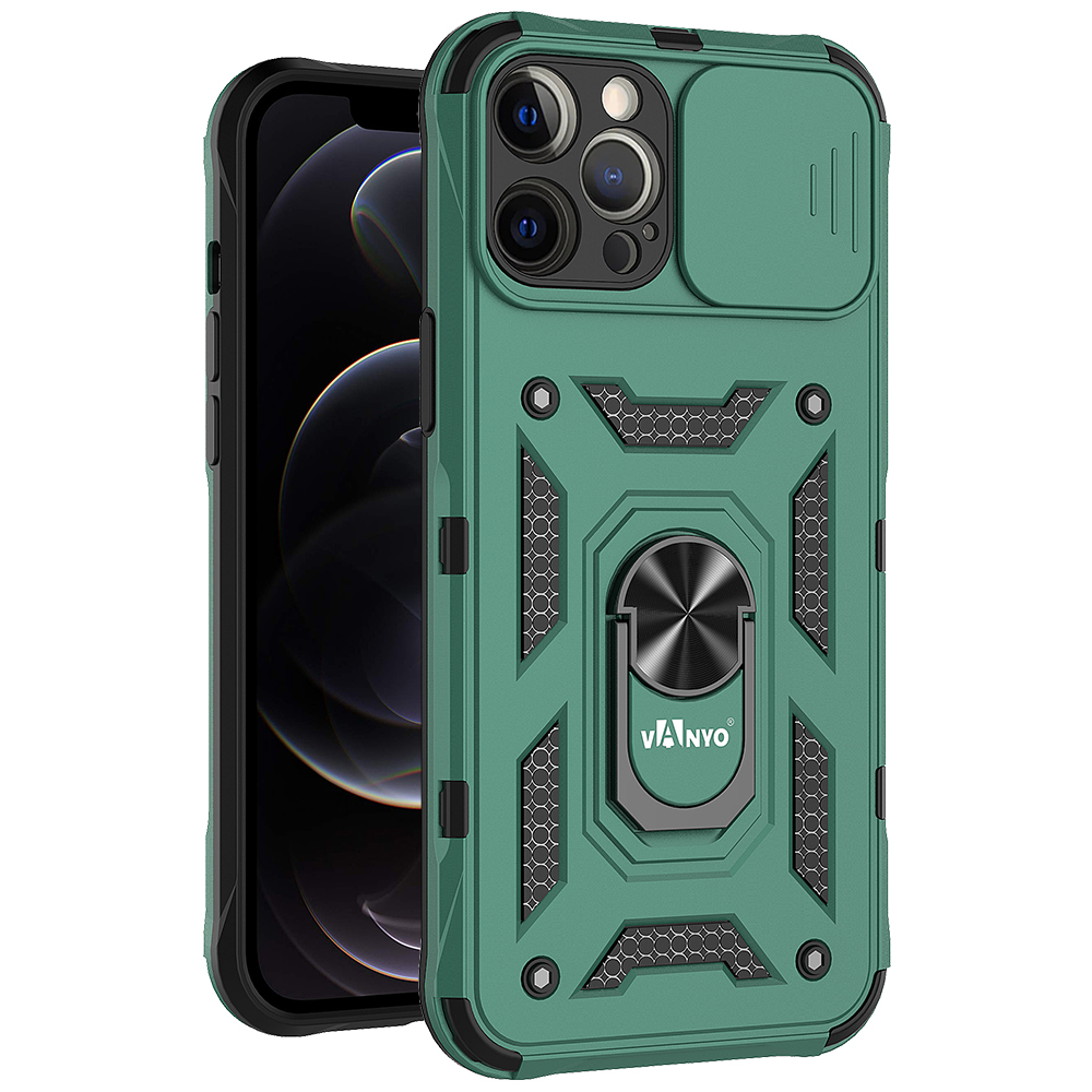 Funda Militar con Cierre Cámara Compatible con Iphone 14 Pro Max - Protección Completa - Envío Exprés Garantizado