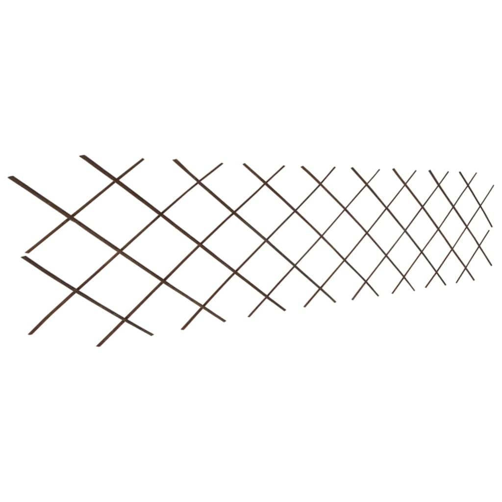 Vidaxl Valla Enrejada de Sauce 5 Piezas 180 X 90 Cm