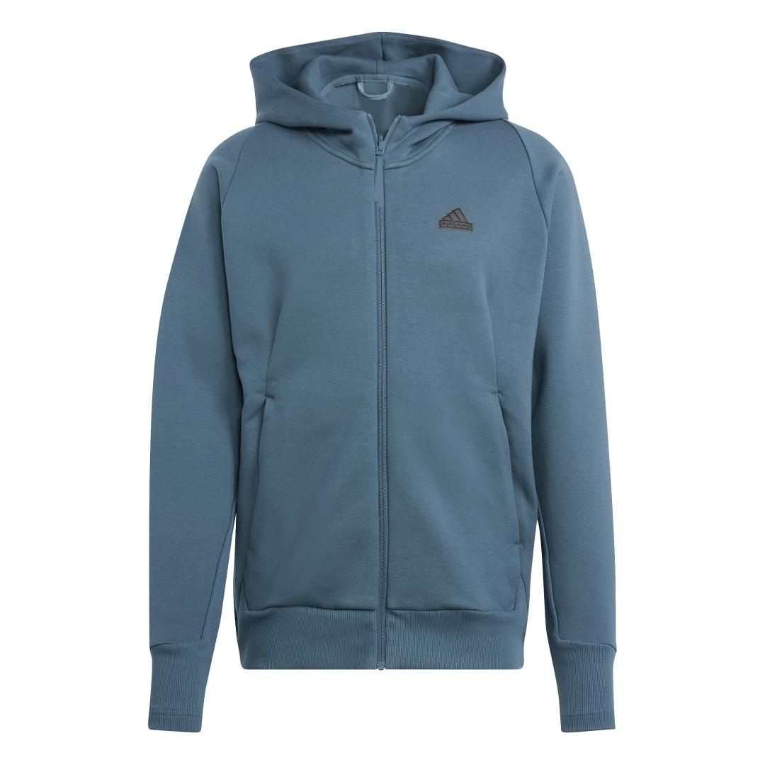 Adidas Sudadera ADIDAS MZNE PR con Corte Holgado y Cierre de Cremallera