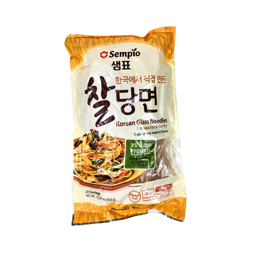 Fideos de Tapioca Coreano 450g Sempio– Korean Glass Noodles para Japchae