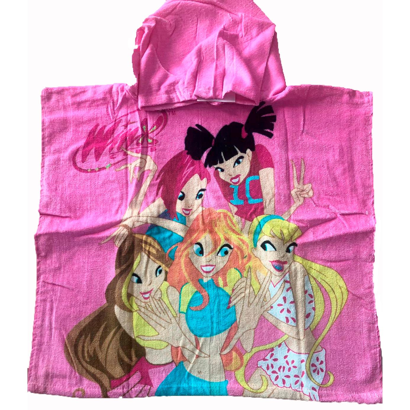 HIPERMANTA. TOALLA con CAPUCHA para BEBES Y NIÑOS. Poncho infantil para piscina y playa.