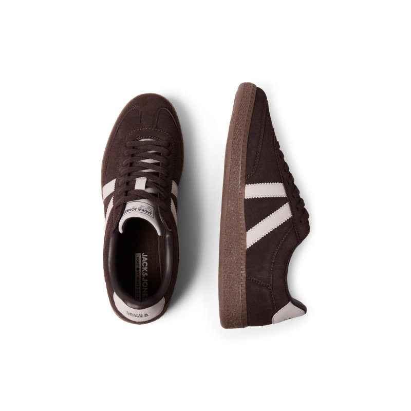 Sneaker Retro Hombre Marrón | Jack&Jones | JFWKIRK Suela Gum Cordones