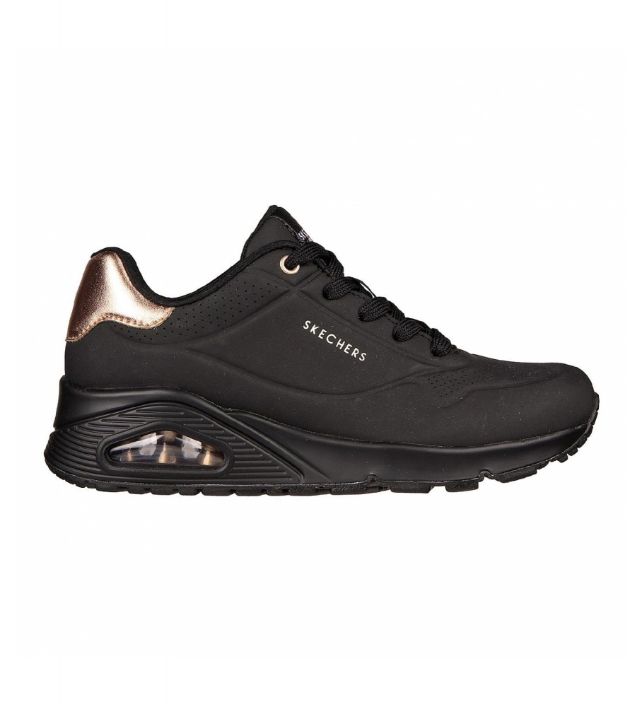 Skechers | Mujer | Zapatillas UNO - Golden Air negro