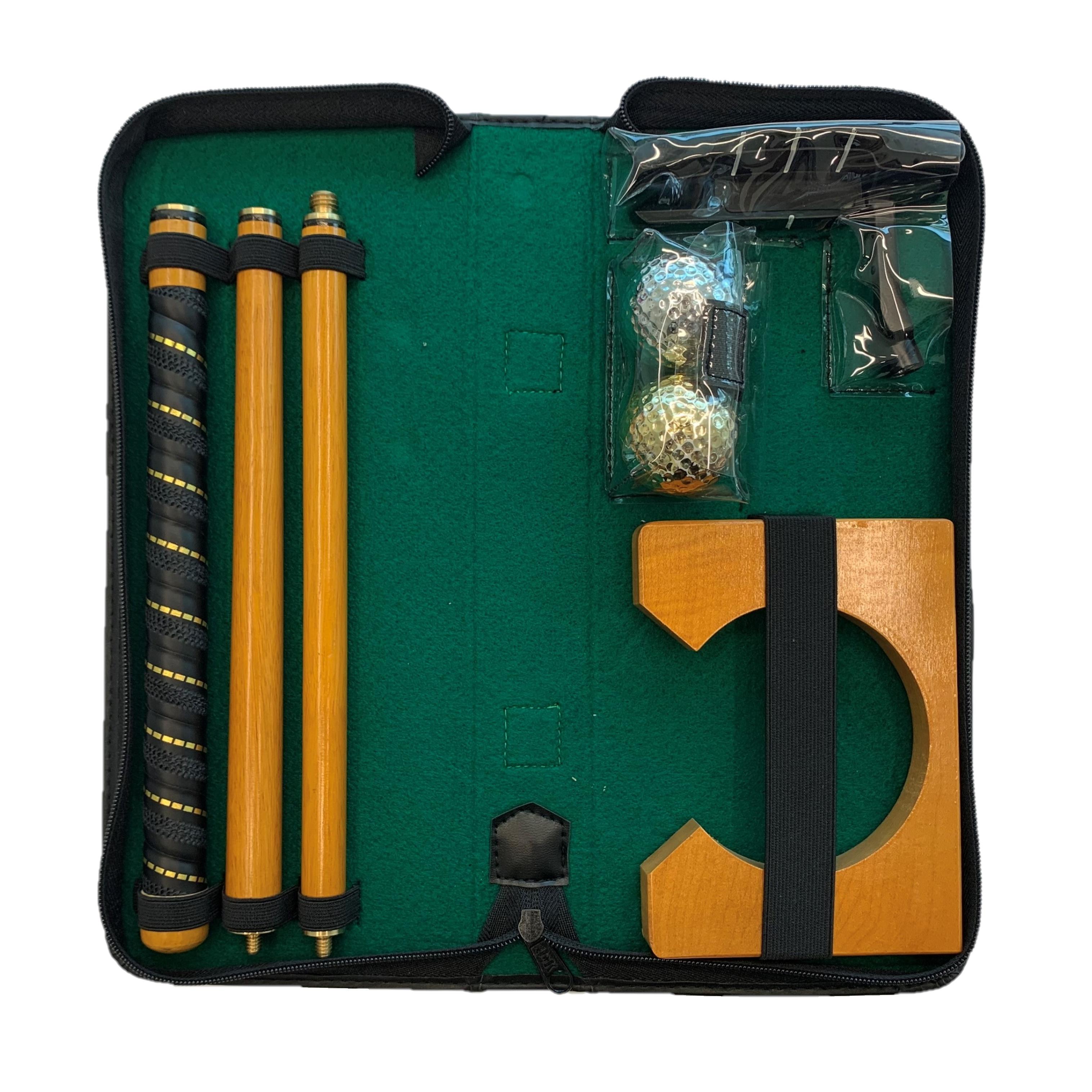 SET DE GOLF SINI CON PUTTER DESMONTABLE PARA PRACTICAR EN CUALQUIER LUGAR
