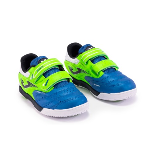 Zapatillas deporte niños JOMA Cancha Jr 2404 Indoor con doble velcro