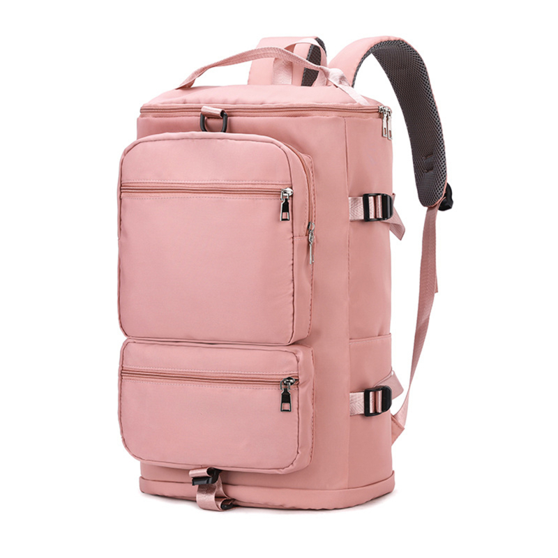 TK Mochila de viaje grande para mujer, bolso de día informal con estilo, resistente al agua, con correa de equipaje, para deportes, Yoga