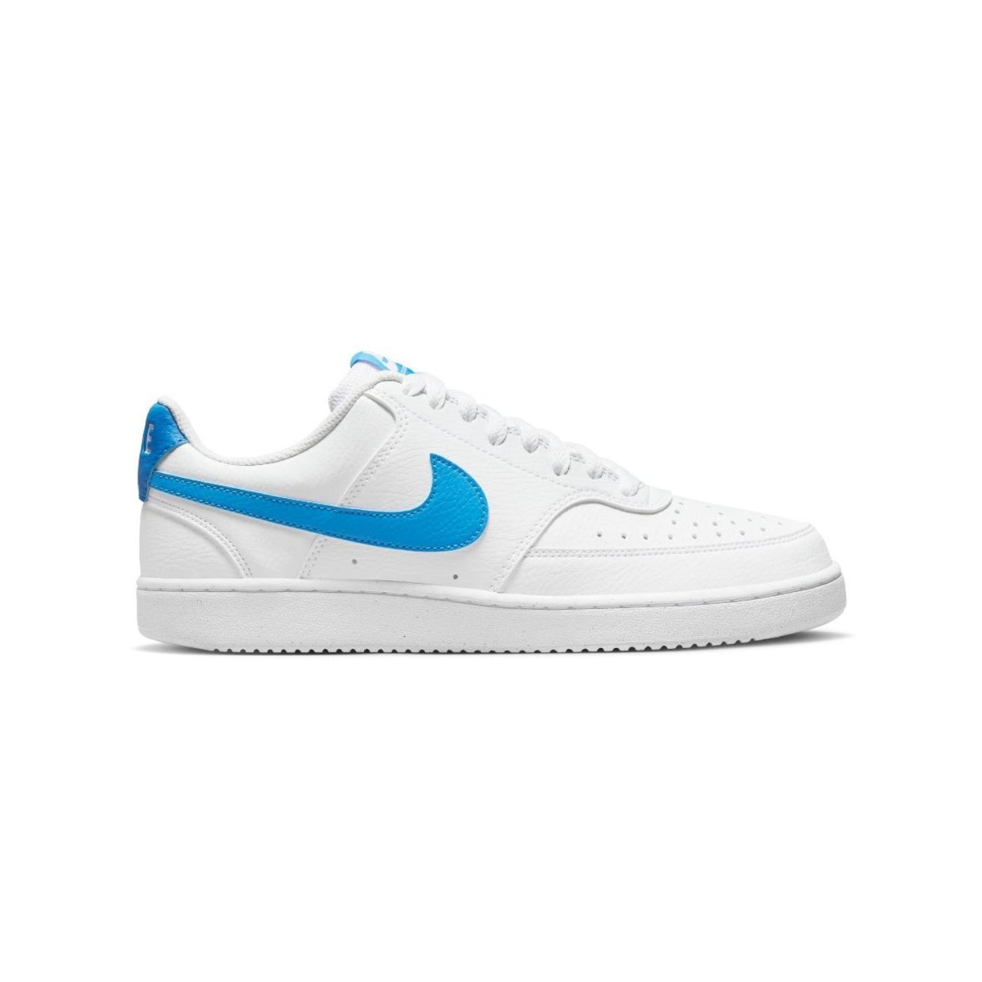 Zapatillas nike court vision lo nn blanco azul de hombre.