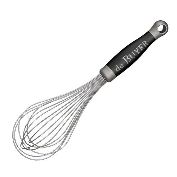 Batidor de Varillas De Buyer para Cocina Profesional, Ideal para Batir Huevos, Montar Nata y Mezclar Masas, Disponible en 20, 25 y 35 cm