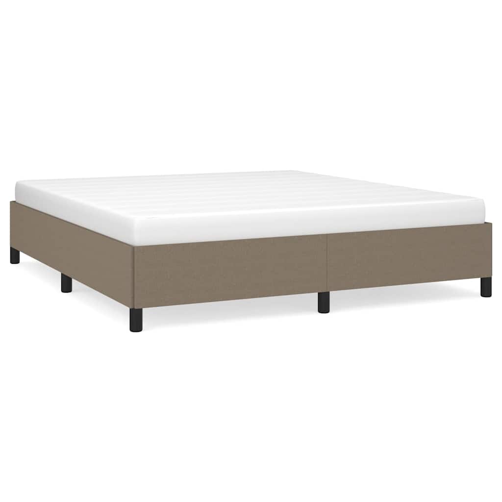 vidaXL Cama sin colchón de tela 160x200 cm Multicolor