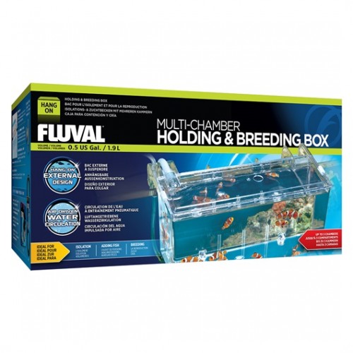 Fluval Paridera Externa Modelo Grande- Caja de Cría para Peces- Ideal para Acuarios de Agua Dulce y Salada- Separador y Aislador de Alevines- Fácil Instalación