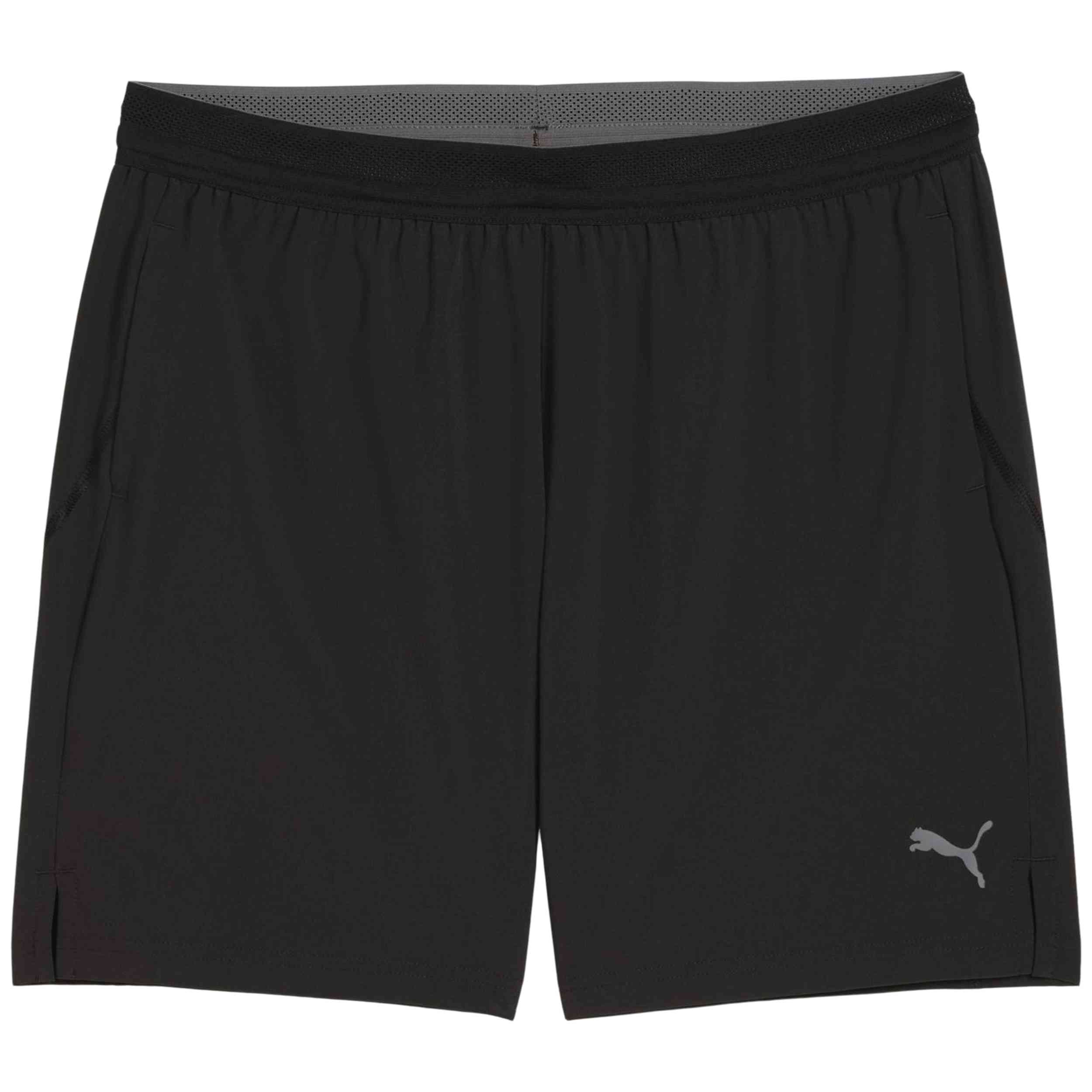 Pantalon Corto Puma modelo Tech Training 5 Stretch Woven para hombre y mujer en color Negro
