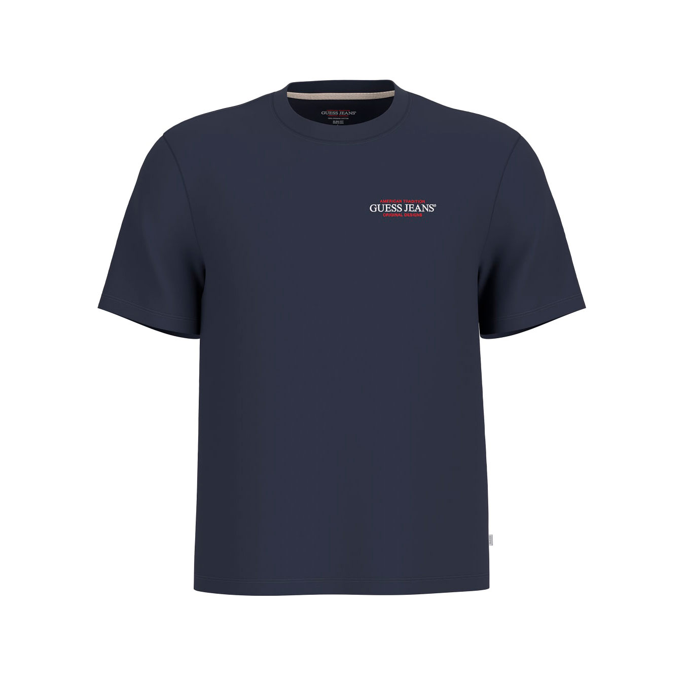 Guess Camiseta Azul M4YI55 K8HM0-A71W , para Hombre