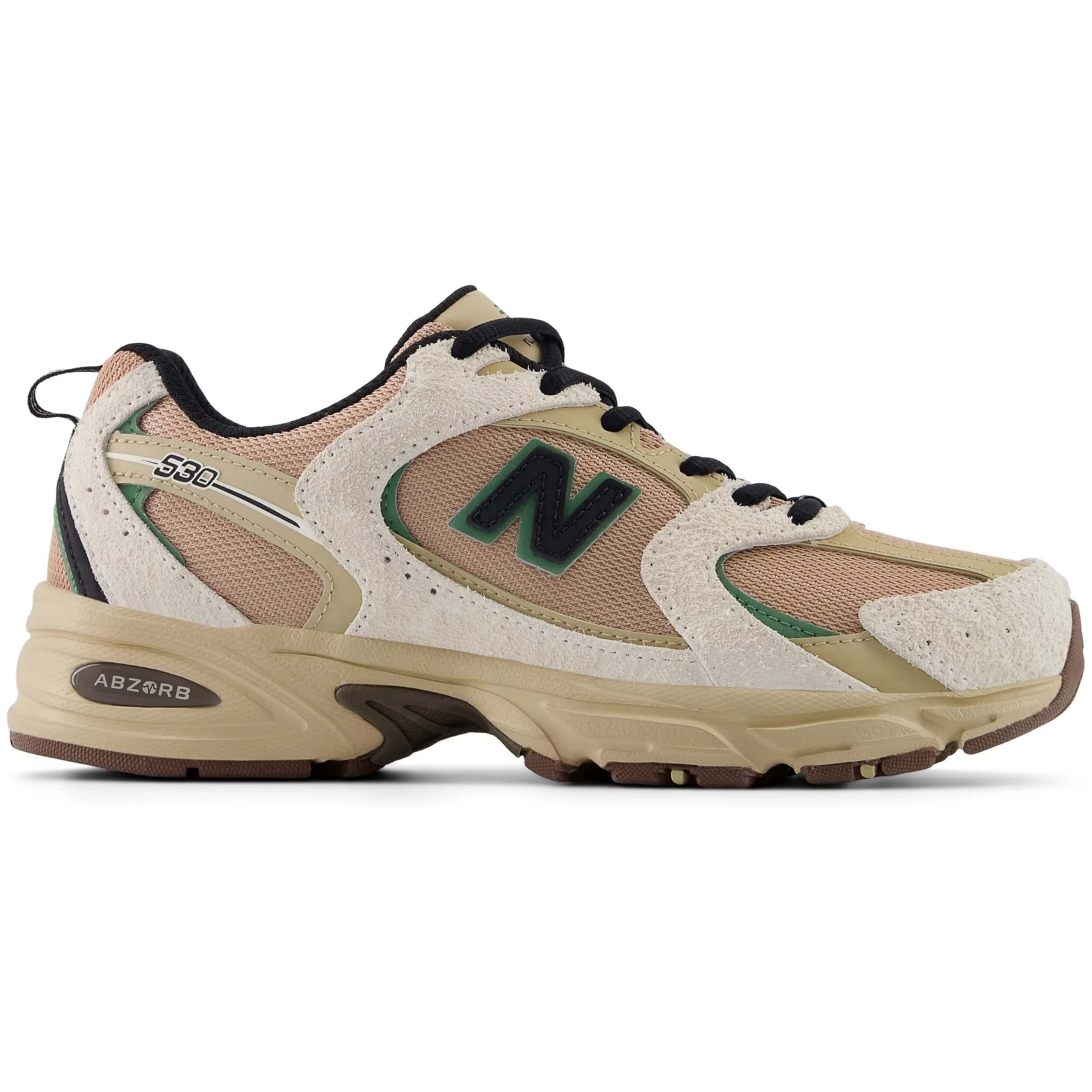 Zapatillas New Balance 530 para hombre en color beige