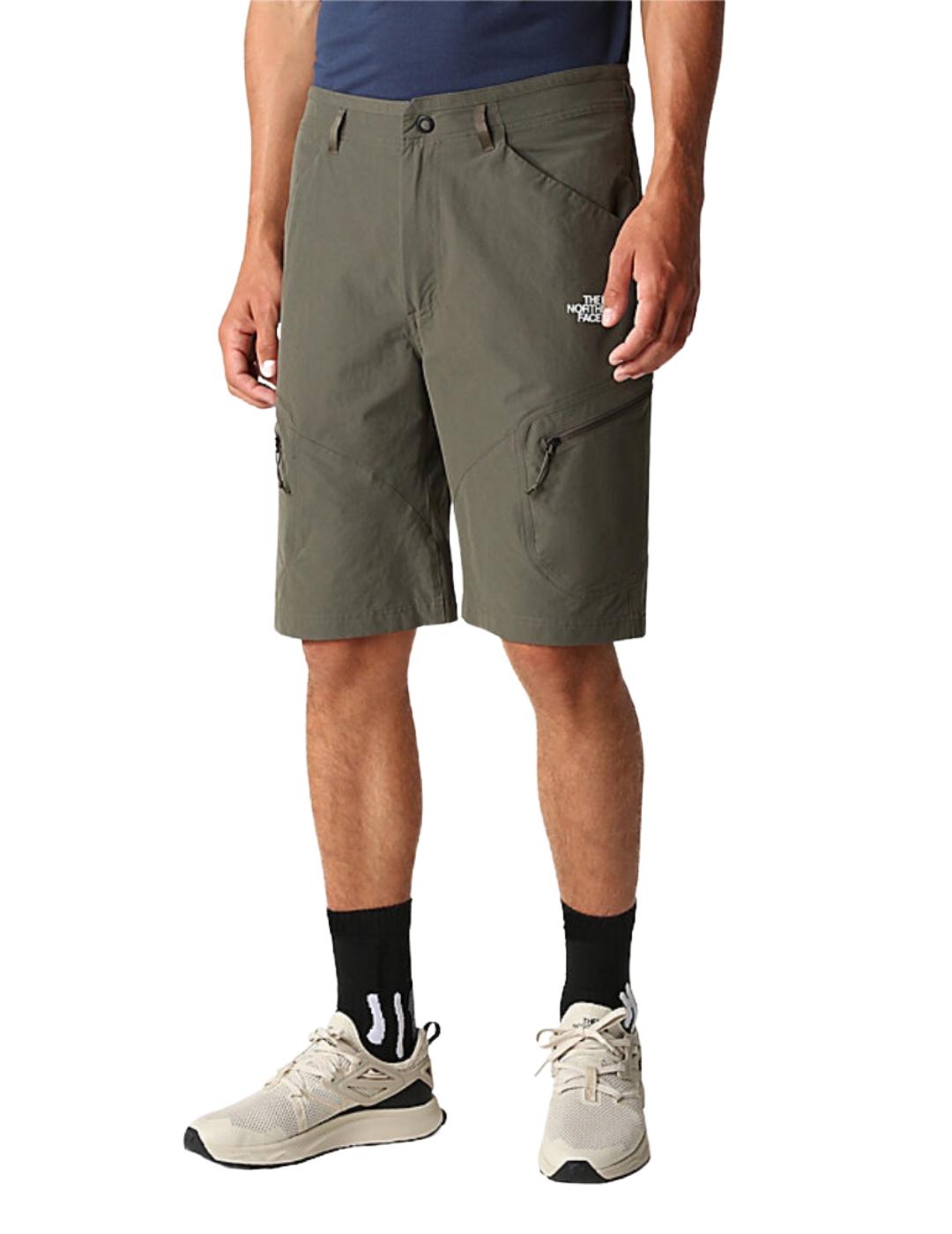 Short The North Face Explo Verde Oliva