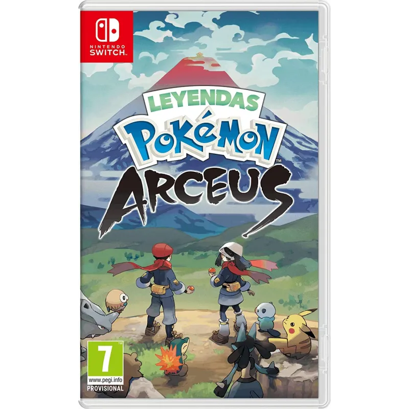 LEYENDAS POKÉMON ARCEUS SWITCH JUEGO FÍSICO NINTENDO SWITCH VERSIÓN ESPAÑOLA GARANTÍA EU