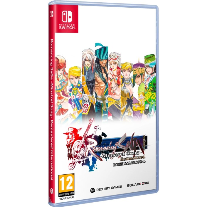 Juego Romancing SaGa - Minstrel Song - Remastered International para Nintendo Switch PAL EU - Nuevo Original Precintado