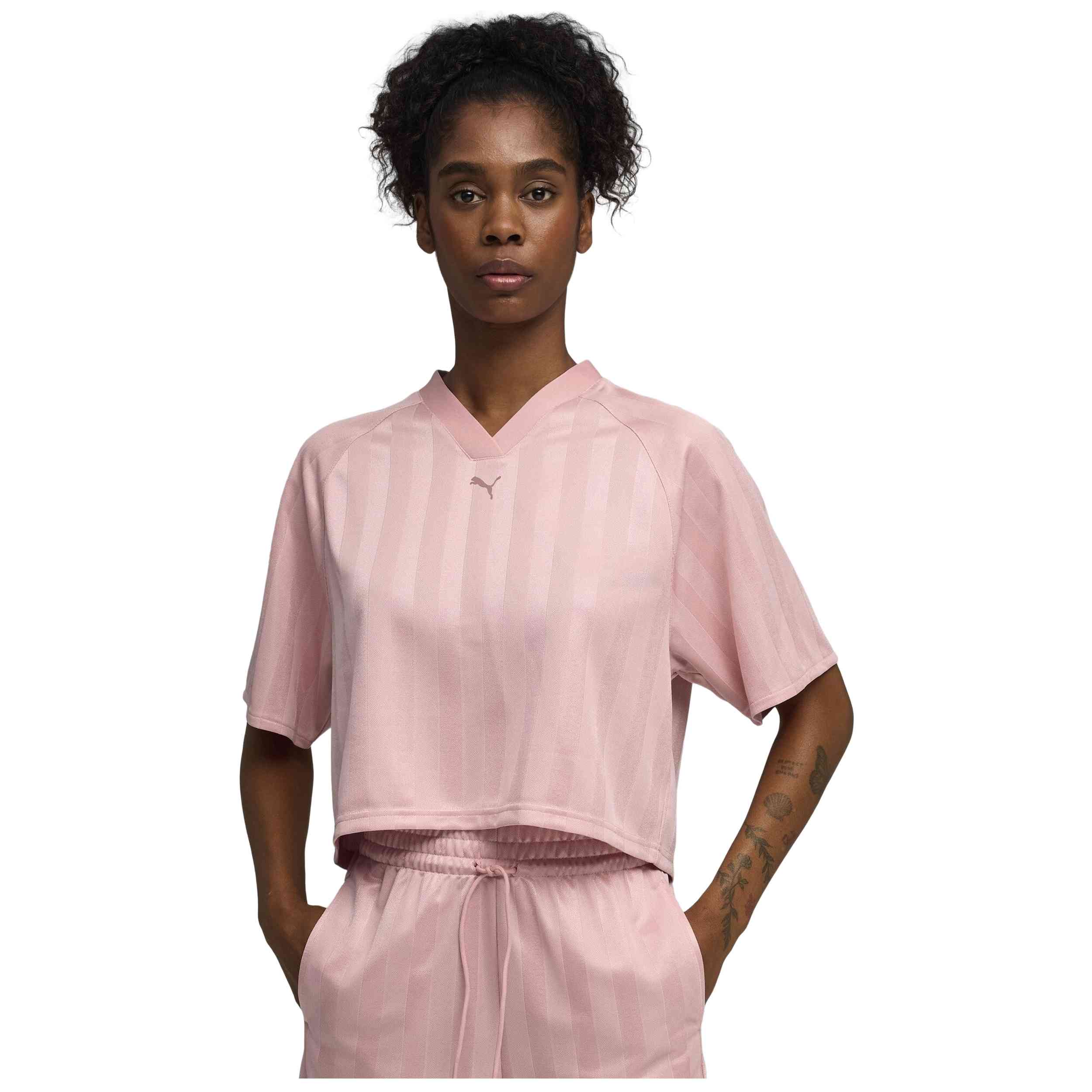 Camiseta De Manga Corta Puma modelo 528483 para Mujer en color Rosa