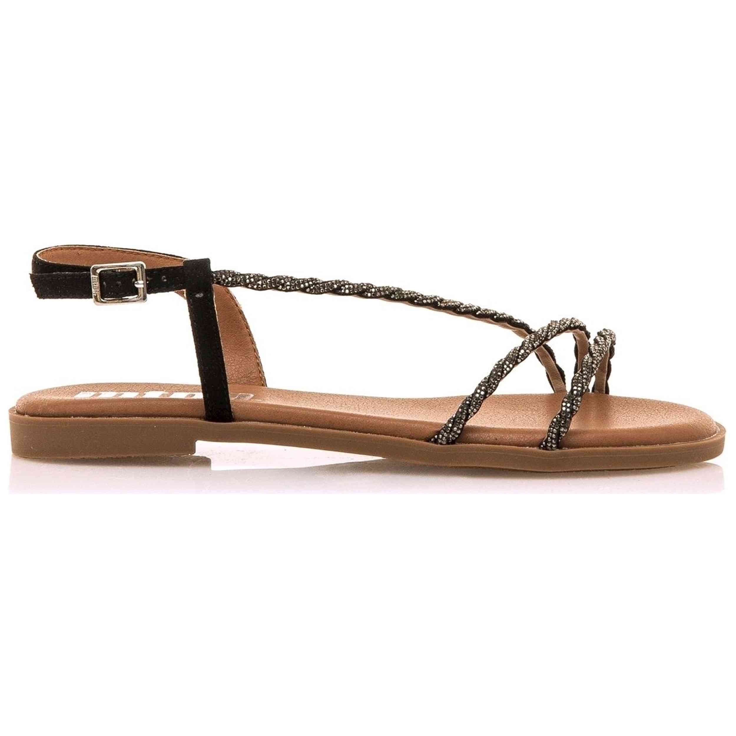 Sandalias Mustang modelo 56612 para Mujer en color Beige