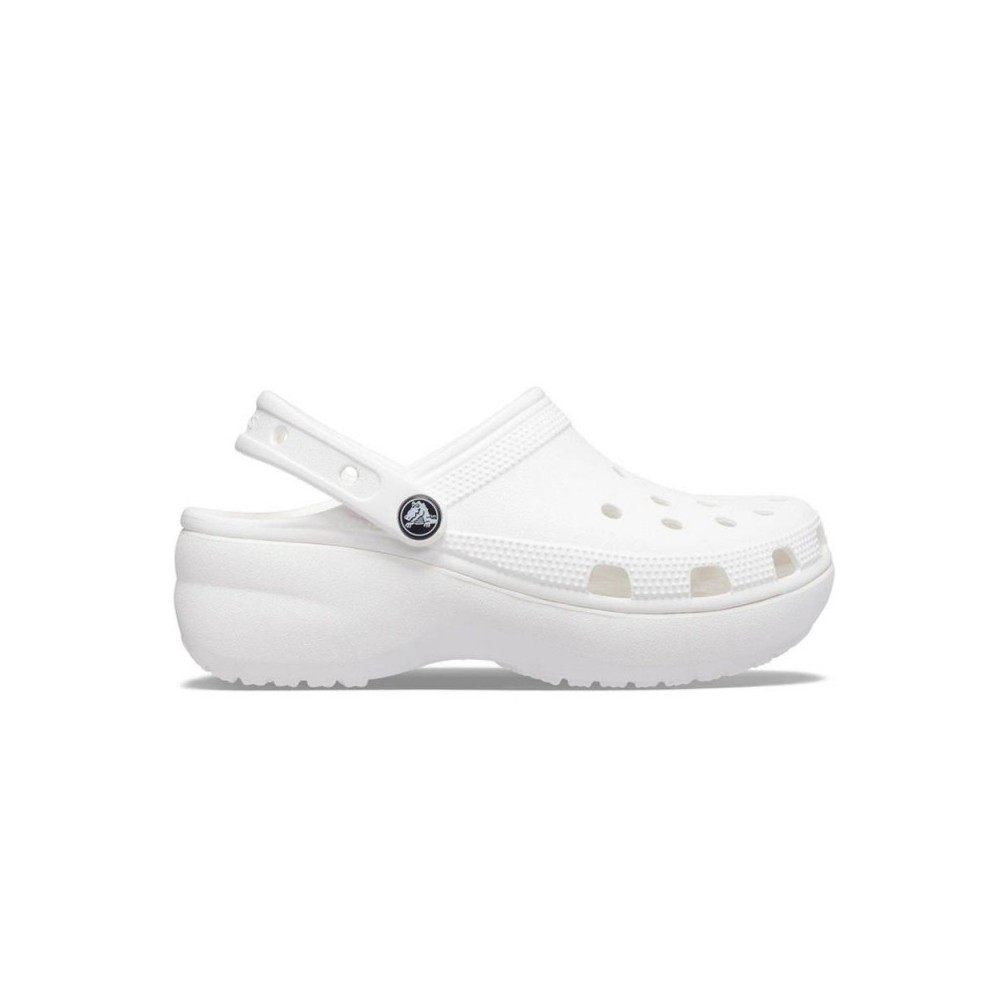 Sandalias Planas Crocs 206750 Mujer Blanco