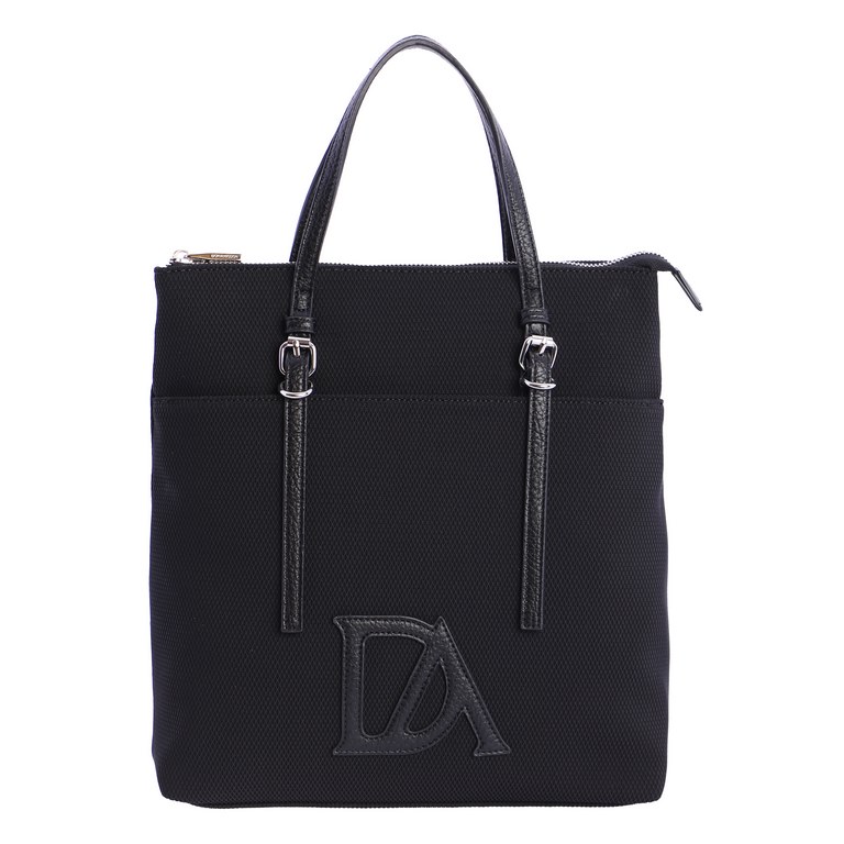 DON ALGODON MOCHILA URBANA CON ASA DE MANO EN NEGRO
