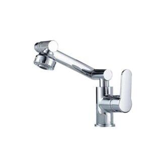 CA Grifo de baño inteligente y moderno con giro de 360°, grifo de lavabo de diseño elegante, agua caliente y fría disponible, color plateado