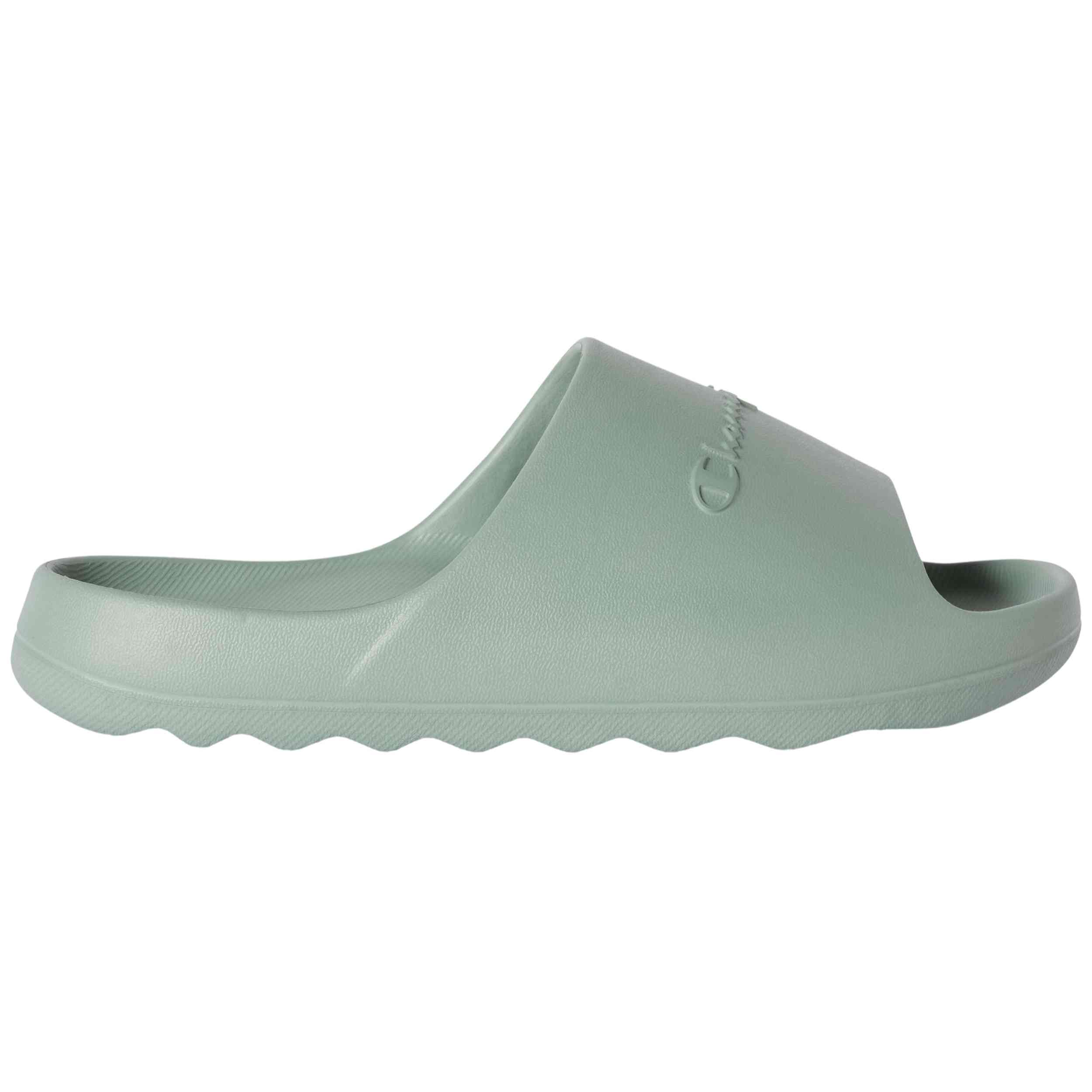Chanclas Champion modelo SOFT SLIPPER II Slide para hombre y mujer en color Verde