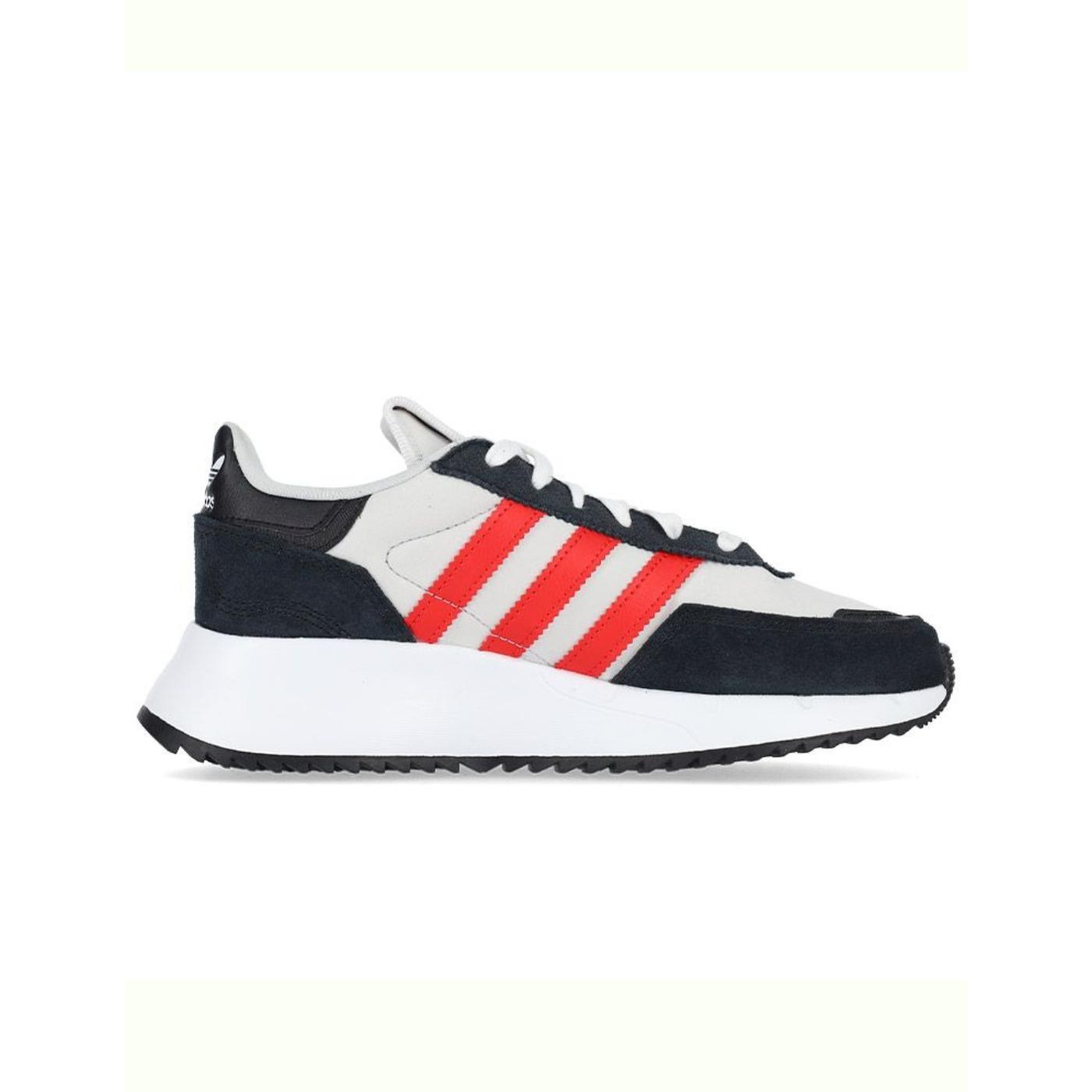 Zapatillas adidas retropy f2 j gris rojo de niño.