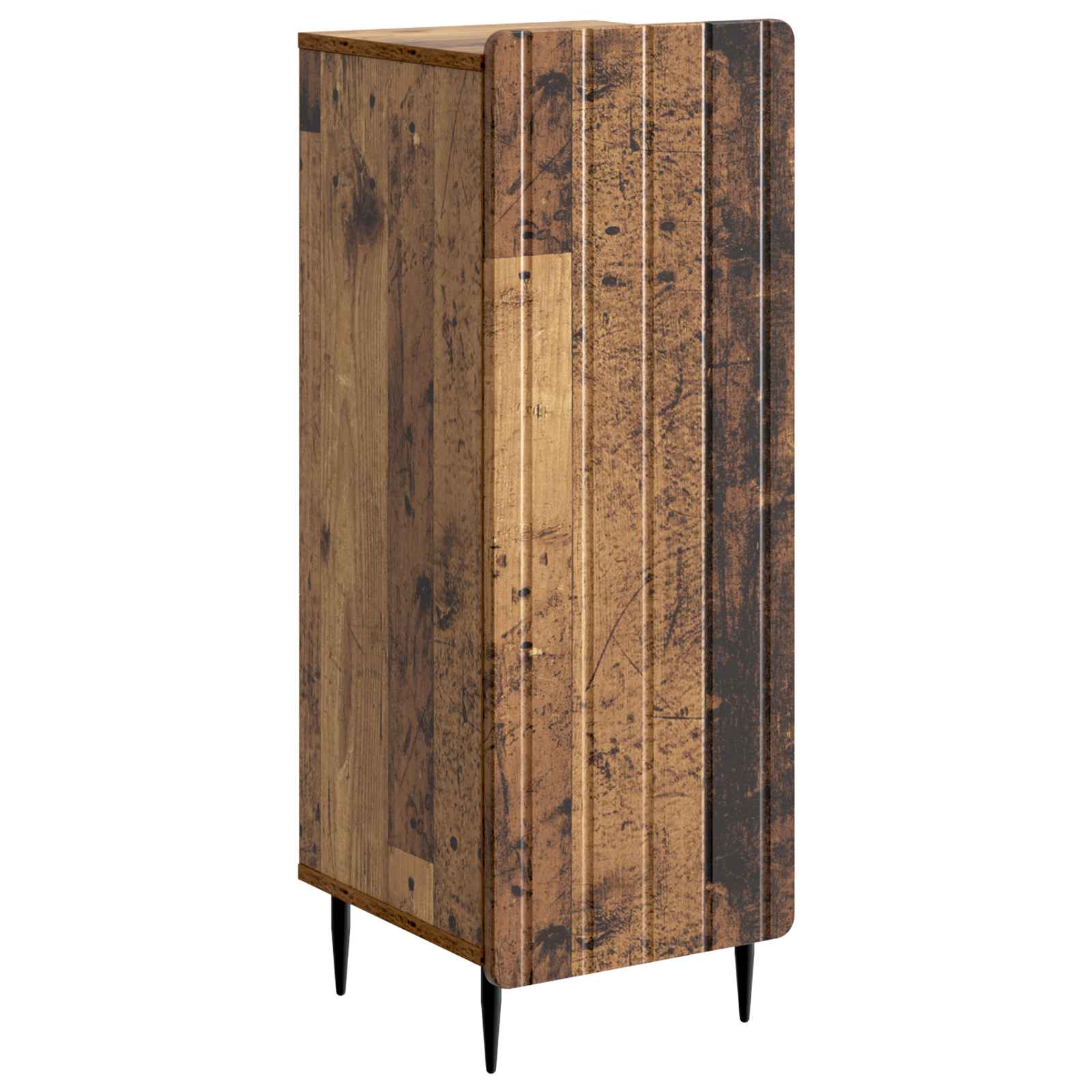 vidaXL Aparador 34,5 x 33 x 92 cm Madera de Ingeniería Multicolor