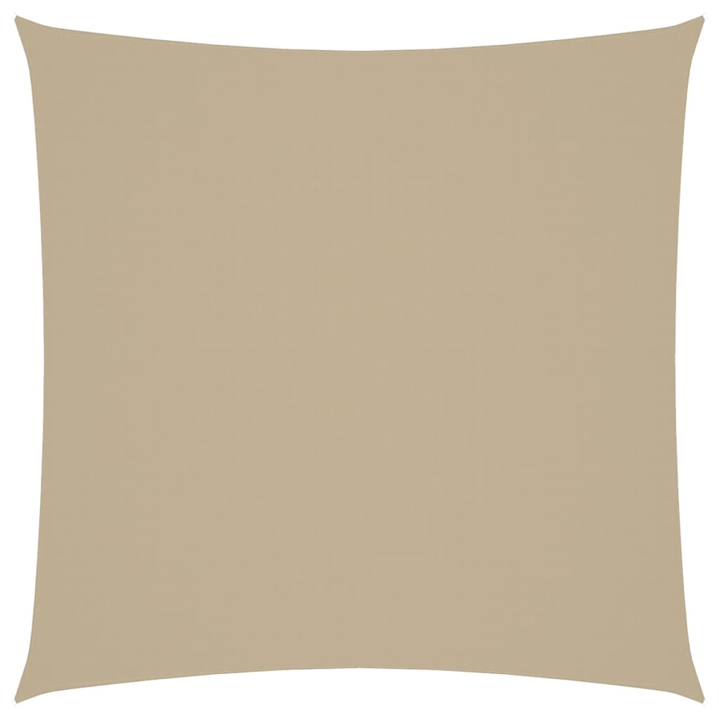 vidaXL Toldo de vela cuadrado tela Oxford 2,5x2,5 m Color Antracita, Beige, Crema