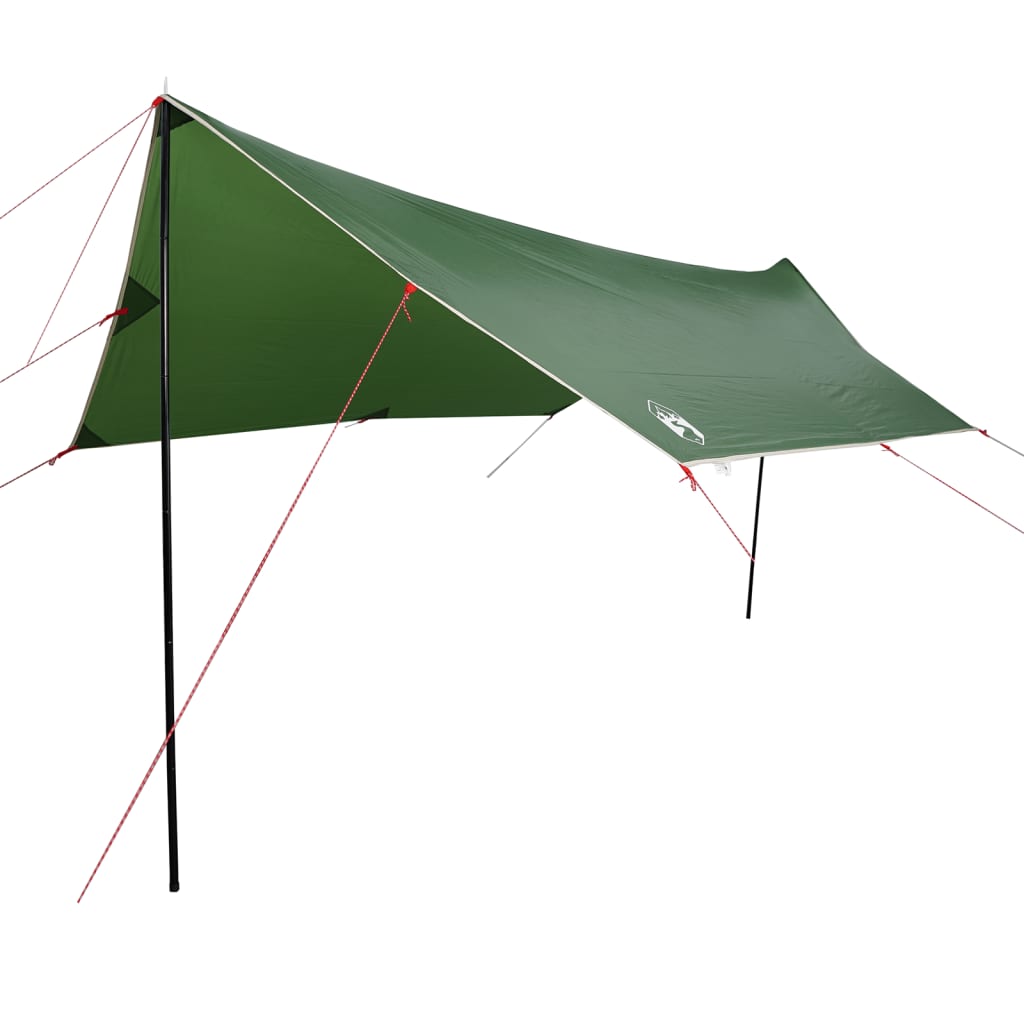vidaXL Lona de camping impermeable 460x305x210 cm lona impermeable Color Azul,  Gris y naranja,  Verde y mas