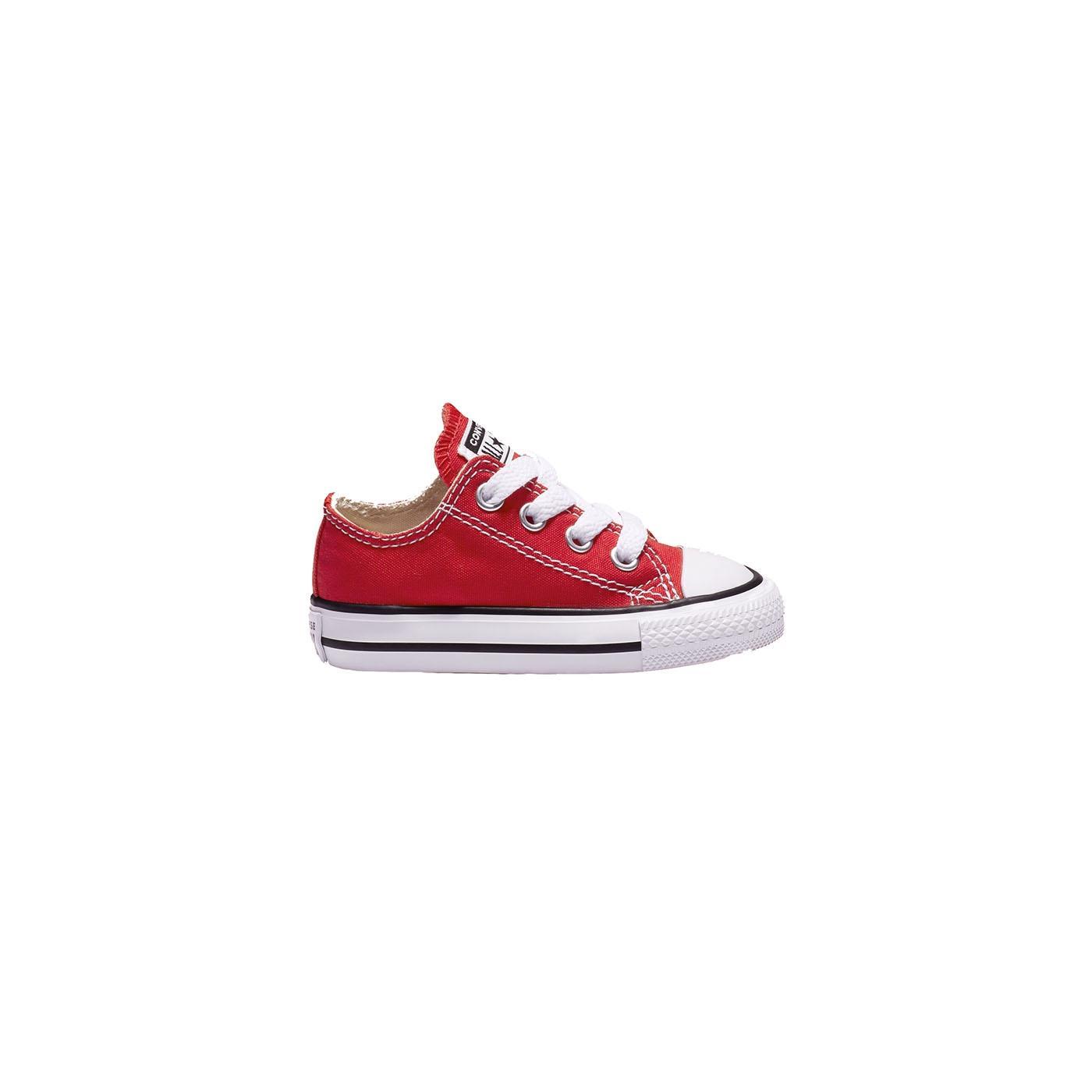 Zapatilla Baby Converse All Star baja Roja