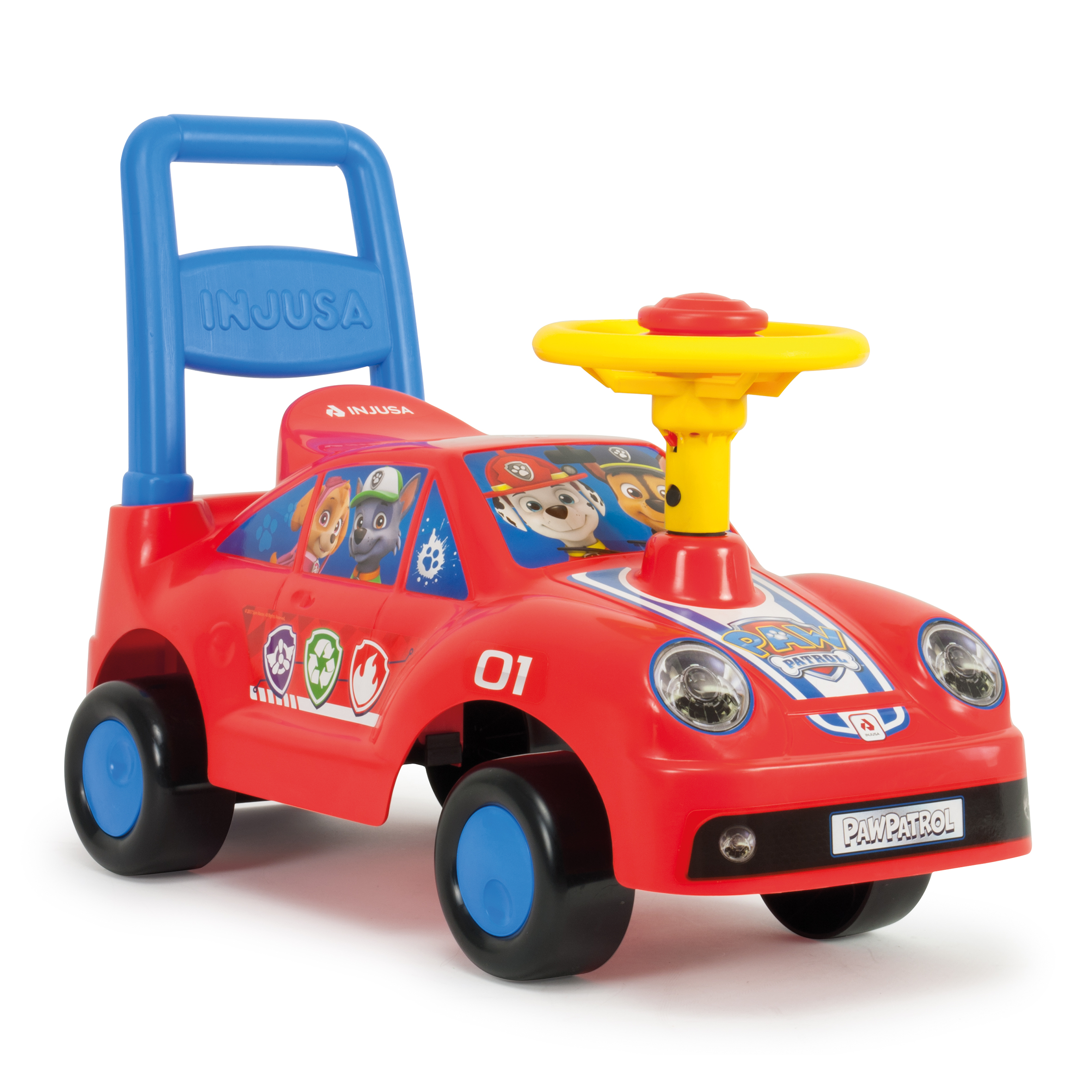 INJUSA Correpasillos Bebé Patrulla Canina para Niños de 1 2 3 Años Andador Bebé con Asa de Empuje Licencia Oficial Paw Patrol