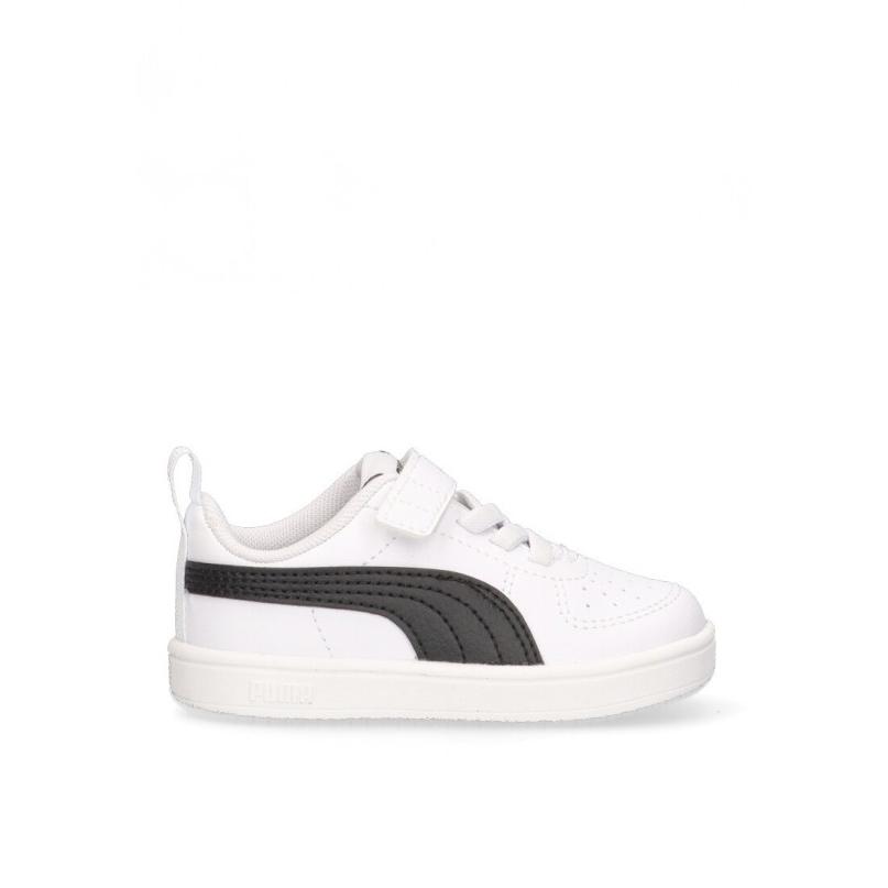 Zapatillas Casual Puma Pristis - Niño - Suela Plana - Modelo 384314 - Color Blanco