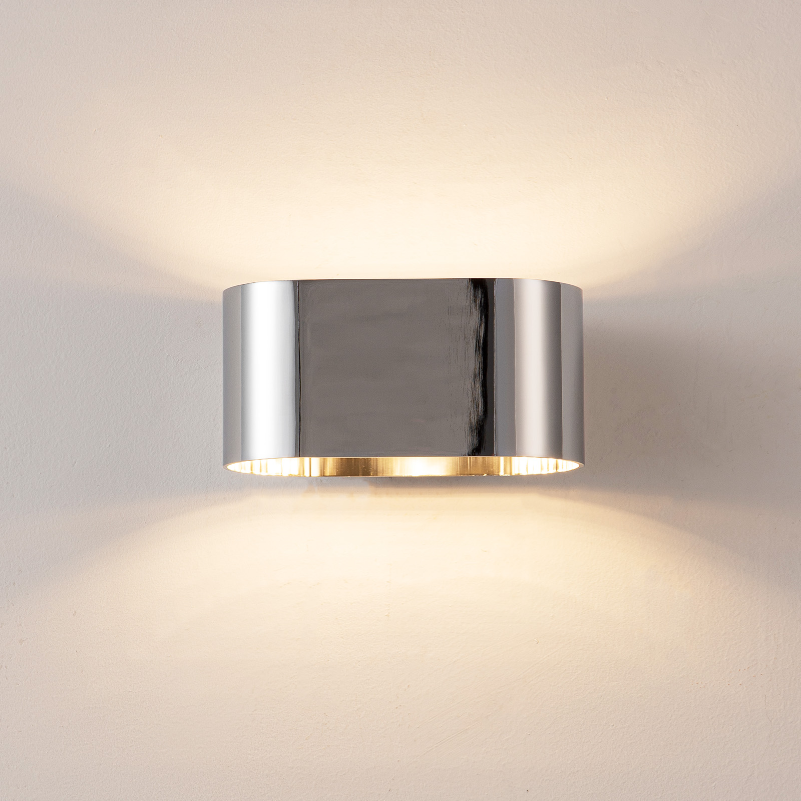 ALPINALUZ Apliques de Pared Interior de Aluminio con Iluminación Arriba y Abajo"BAYONA"-Casquillo G9 (Bombilla no incluida)