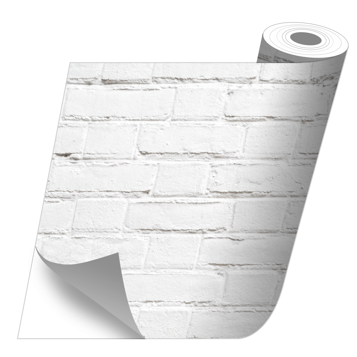 VINILIKO, Rollo sticker Muro ladrillo blanco